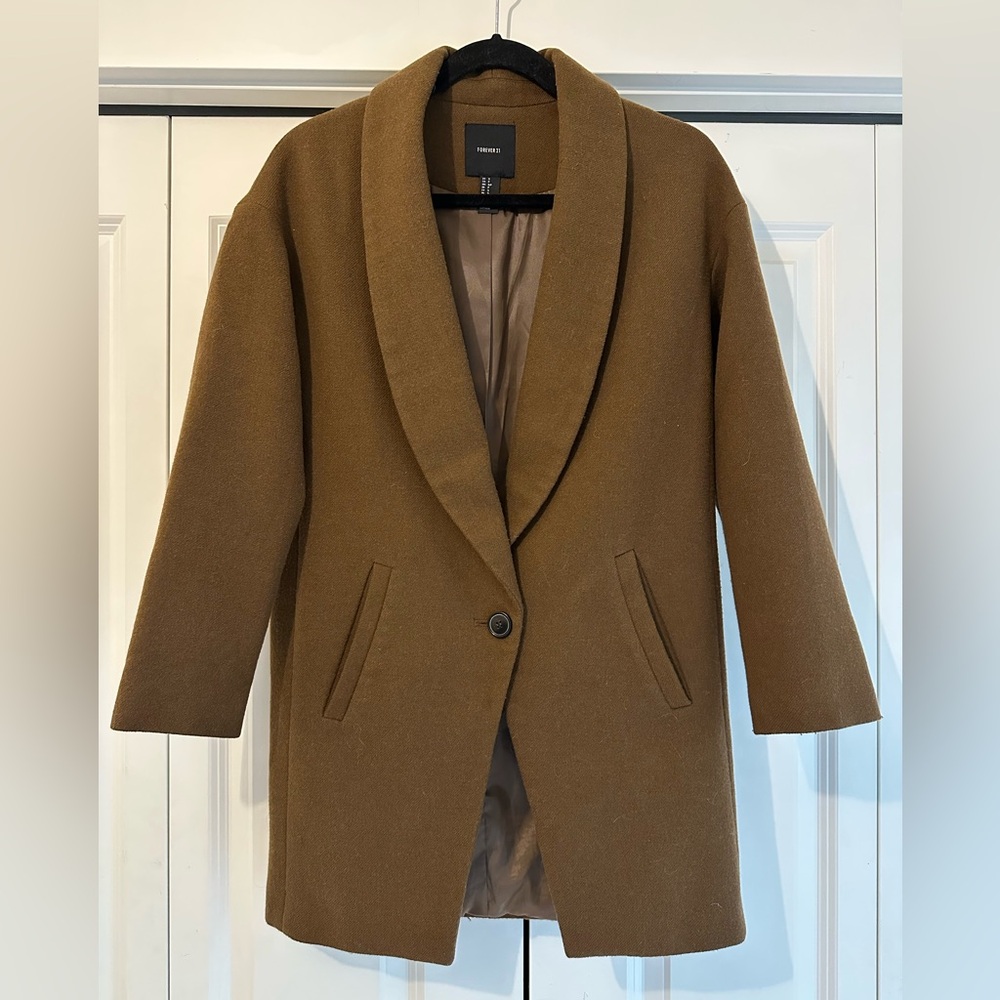 Forever 21 Brown Trench Coat